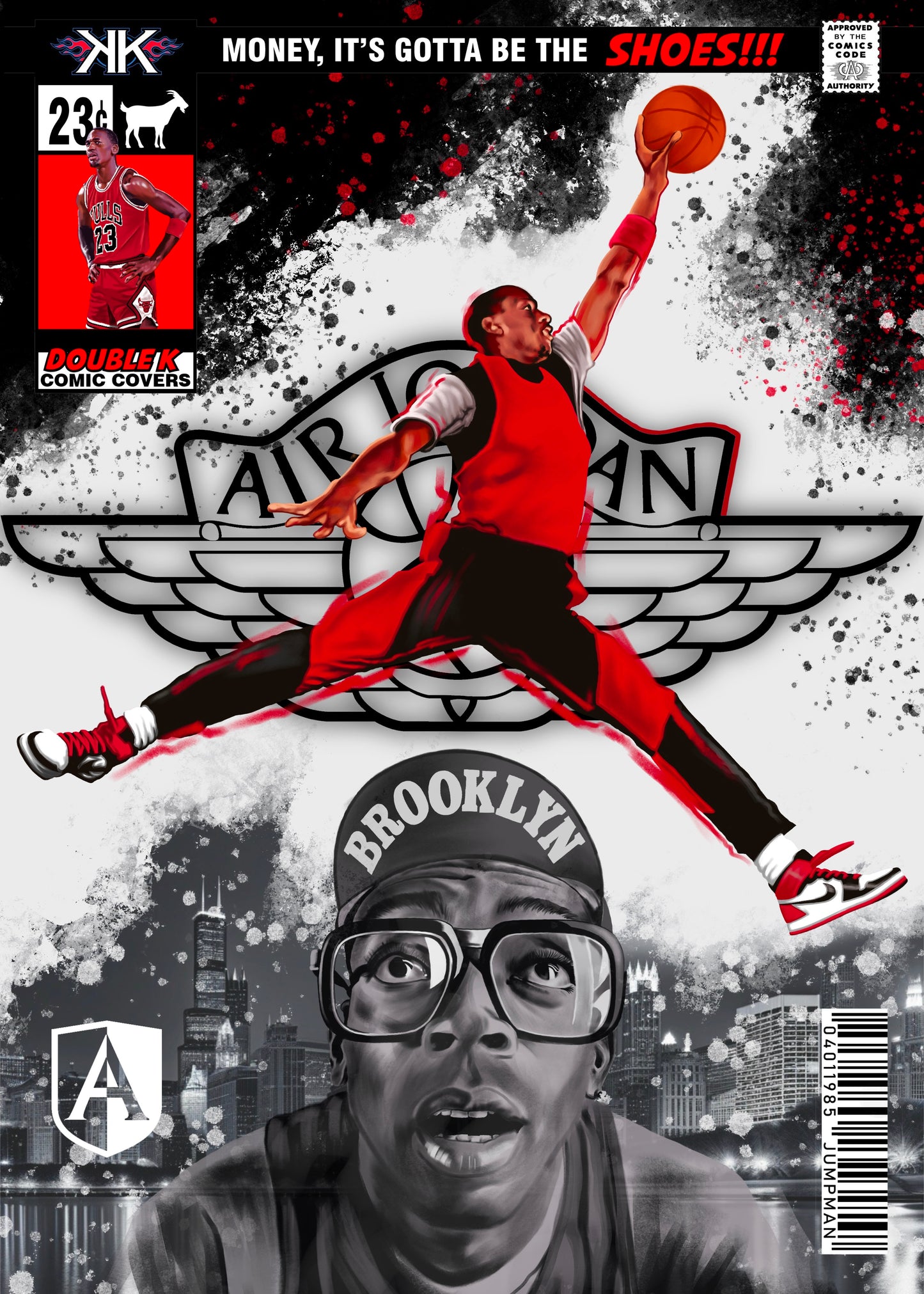 Michael Jordan Jumpman Mars WALL ART