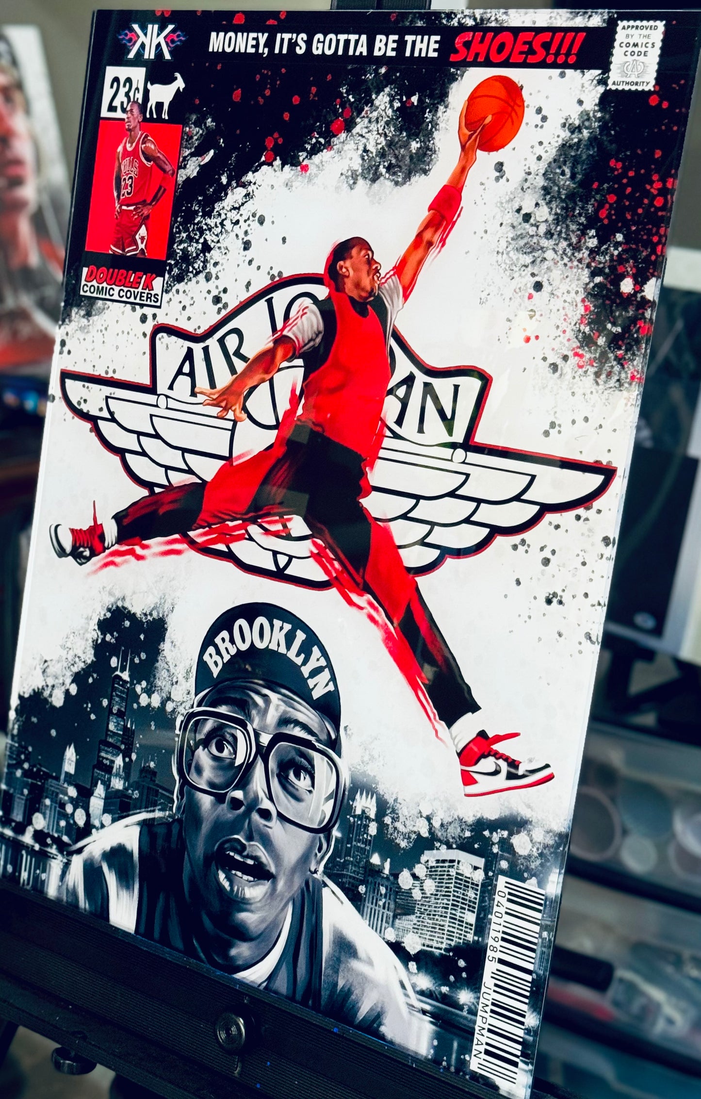 Michael Jordan Jumpman Mars WALL ART
