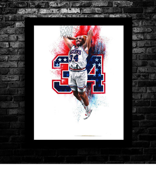 Charles Barkley Limited Edition Print
