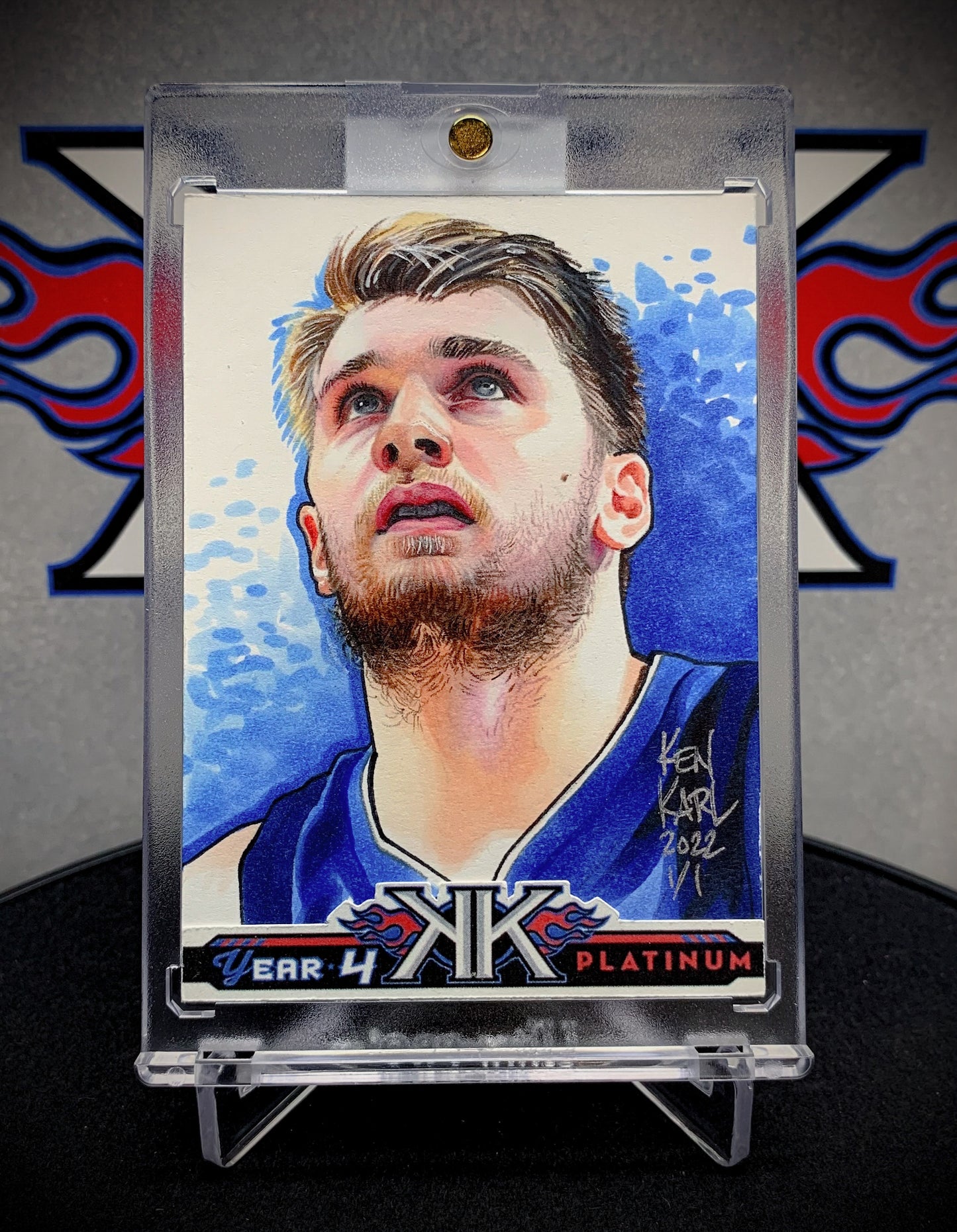 Luka Doncic 1/1 Sketch Card
