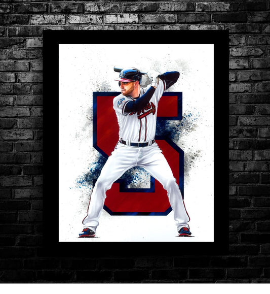 Freddie Freeman Limited Edition Print