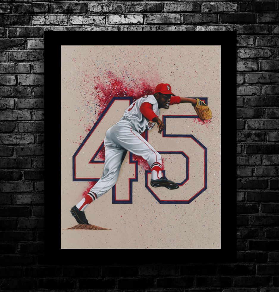 Bob Gibson Limited Edition Print