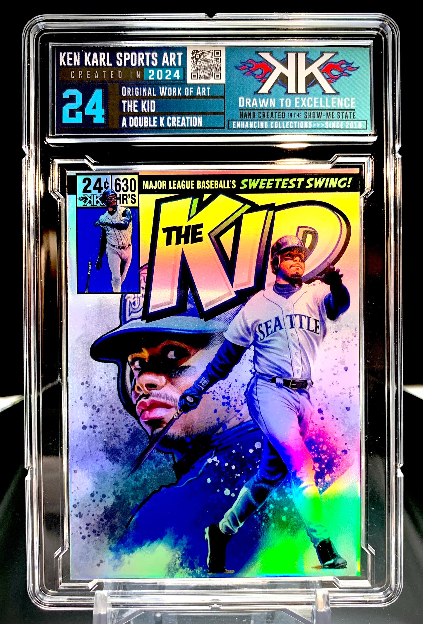 Ken Griffey Jr. Comic book cover limited edition cards