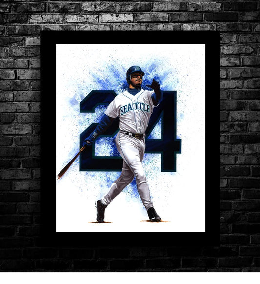 Ken Griffey Jr Limited Edition Print