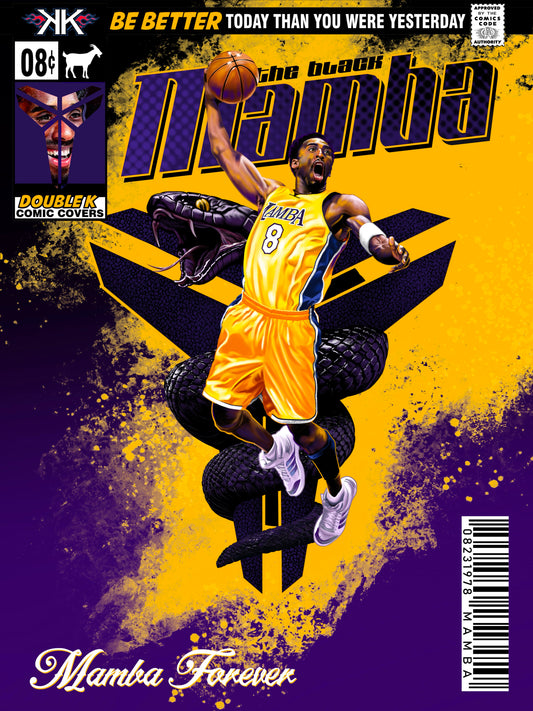 Kobe Bryant WALL ART