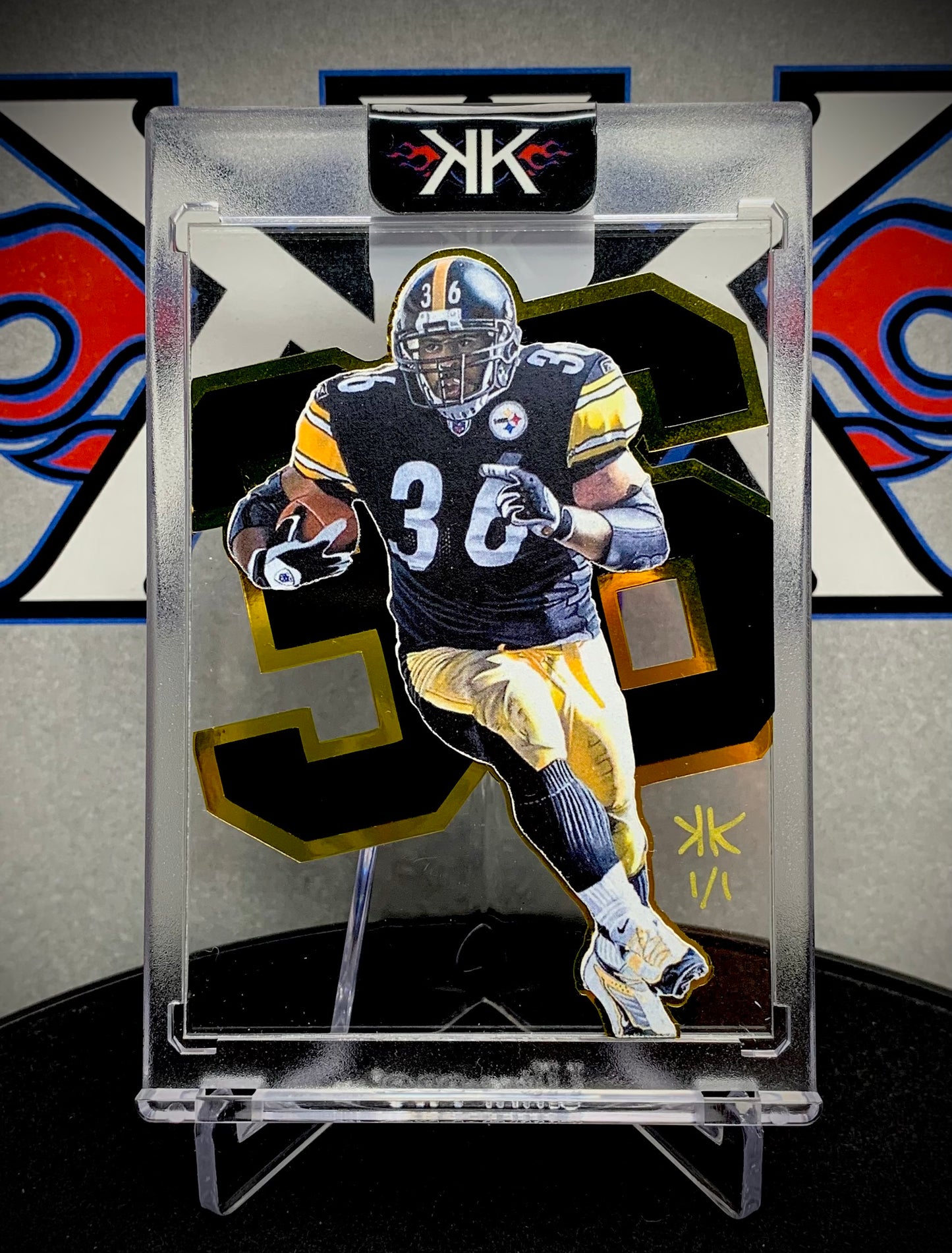 Jerome Bettis 36 1/1 art card