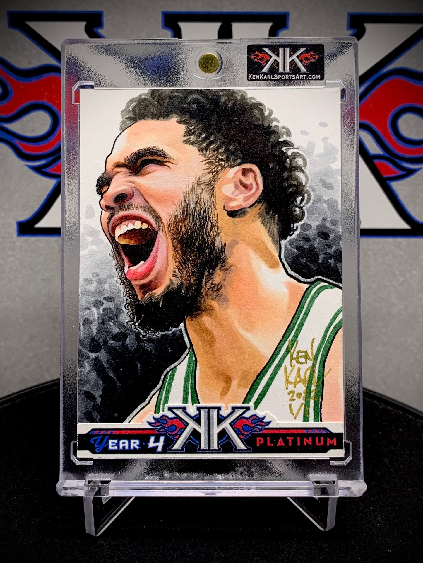 Jayson Tatum 1/1 Sketch Card