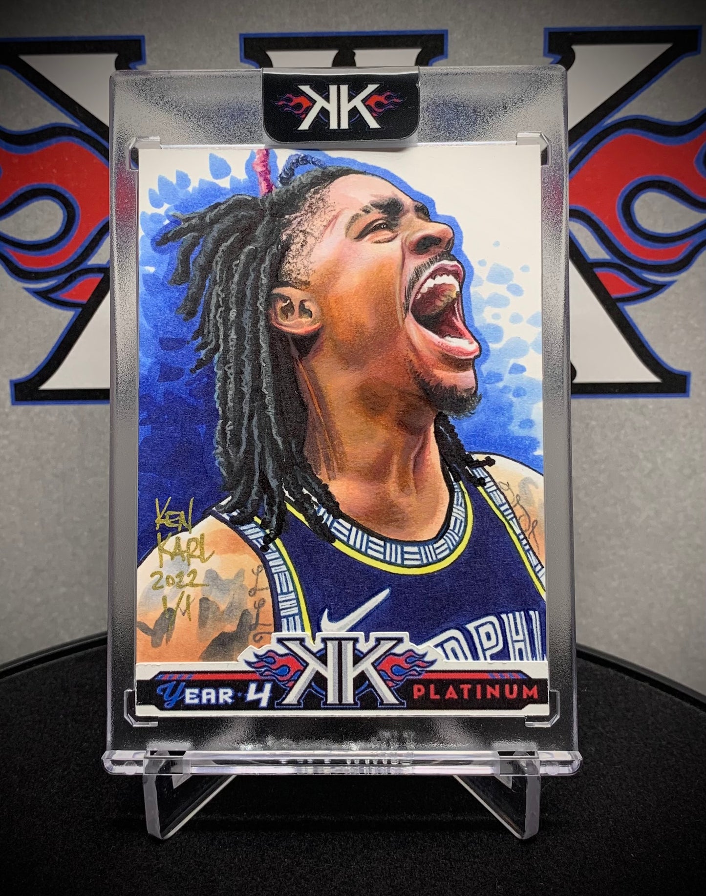 Ja Morant 1/1 Sketch Card