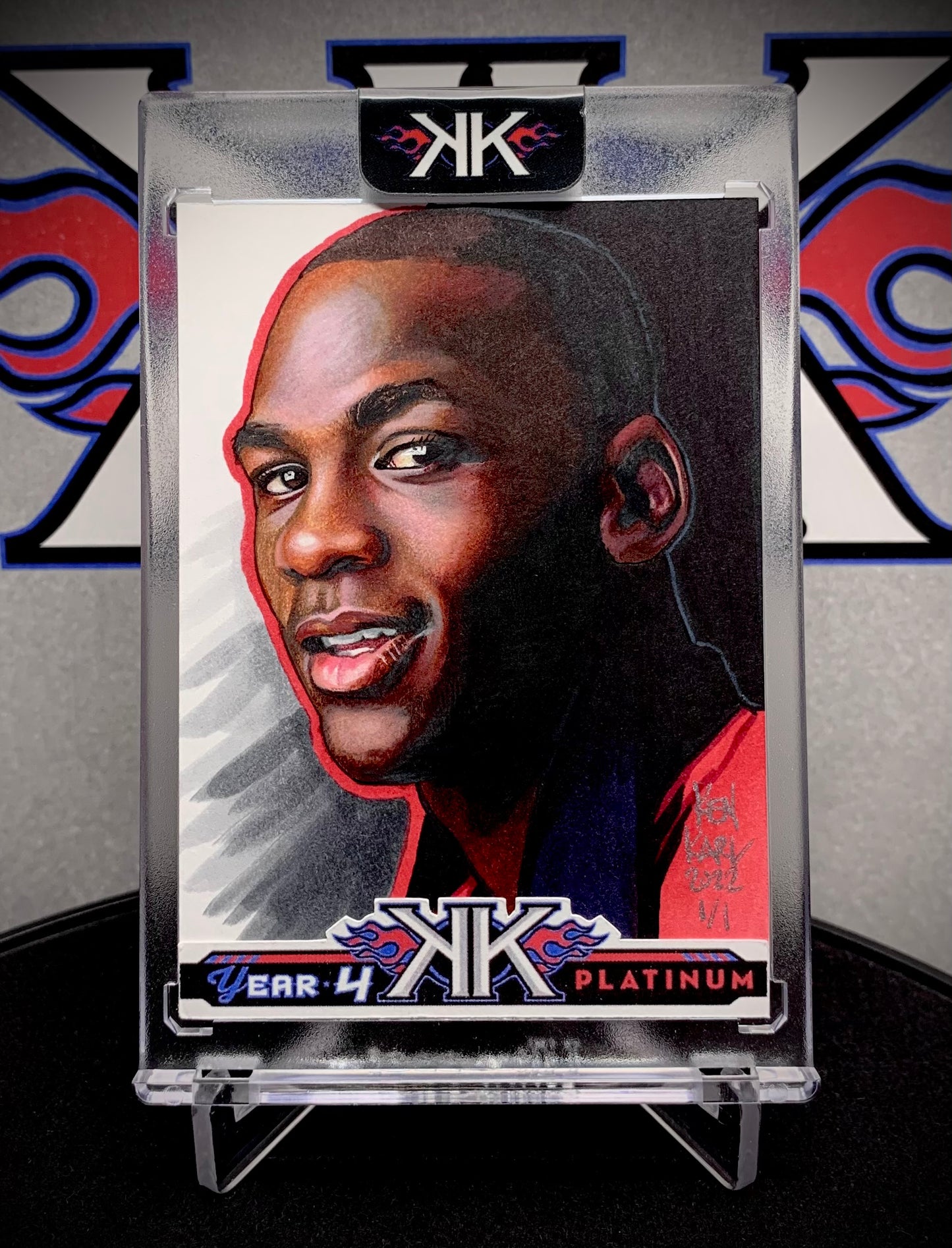 Michael Jordan 1/1 Jumpman Companion mini masterpiece