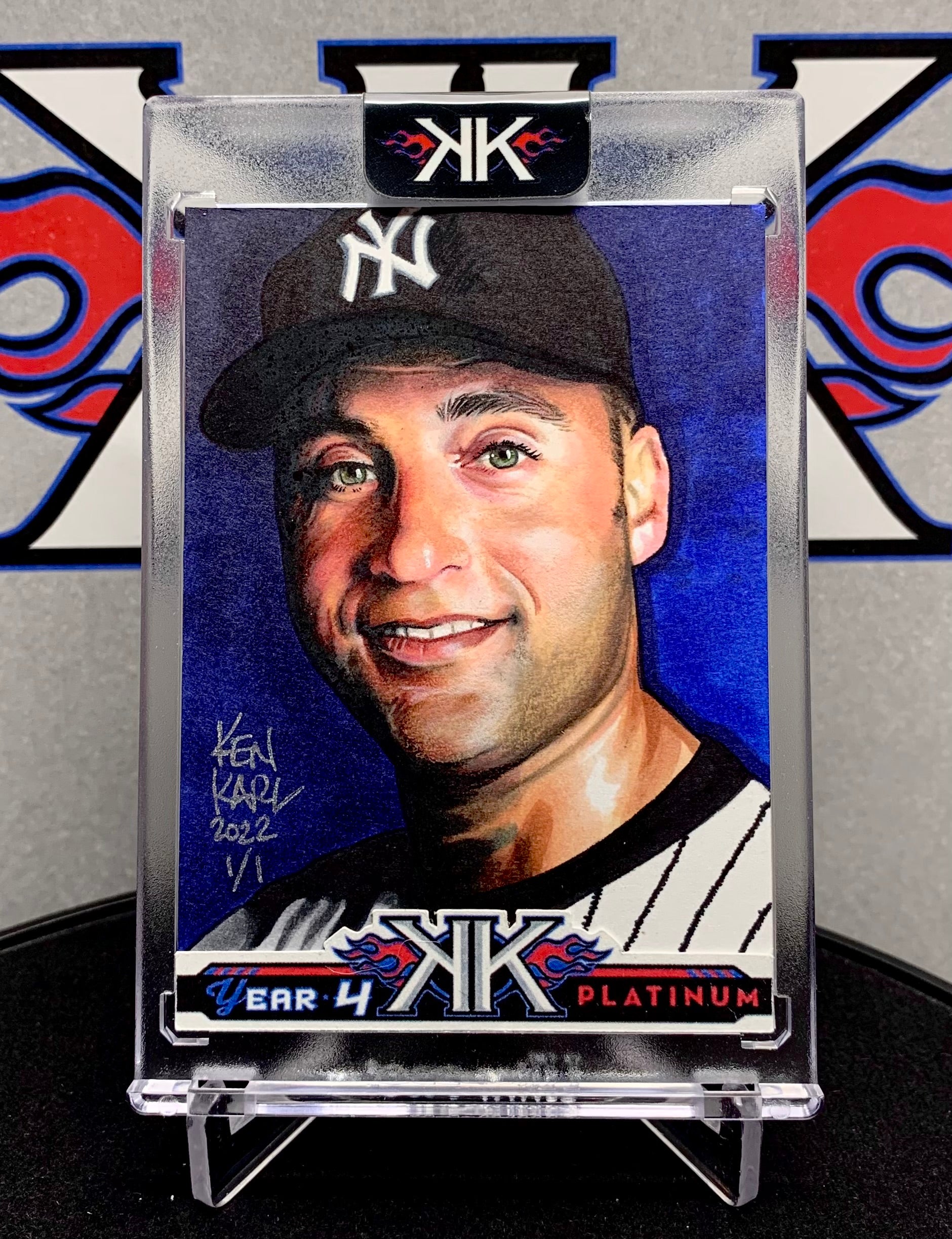 Derek Jeter 1 1 Sketch Card