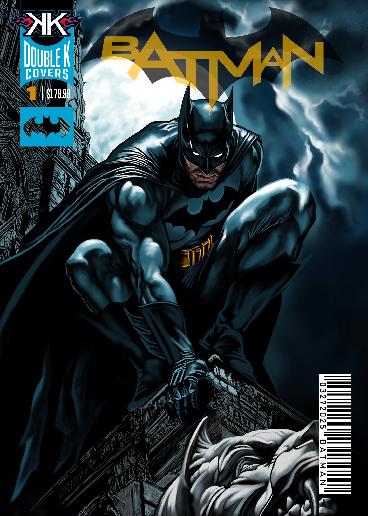 Batman 1/1 card sized artwork