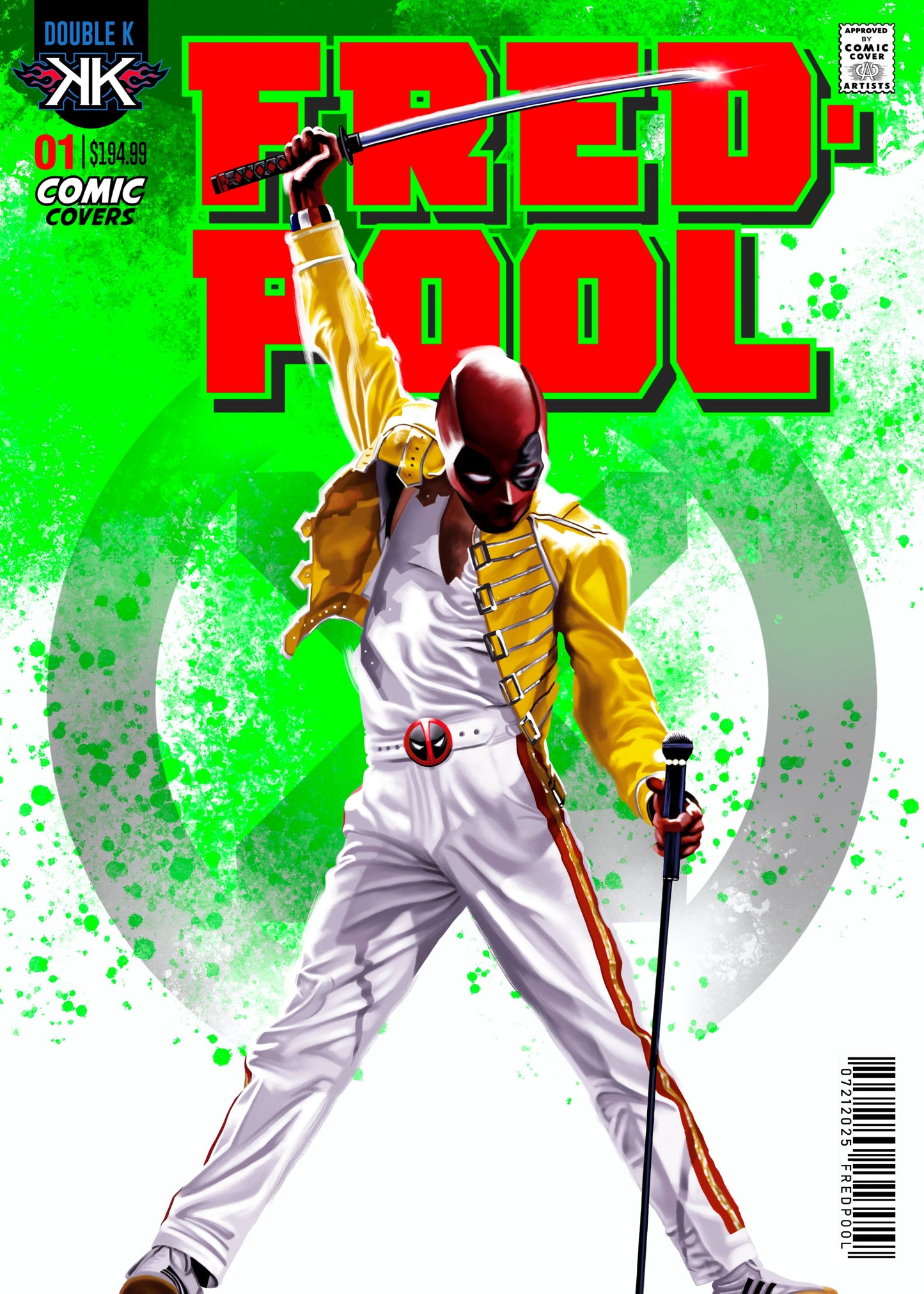 FREDPOOL 1:1:15 holographic card sized artwork