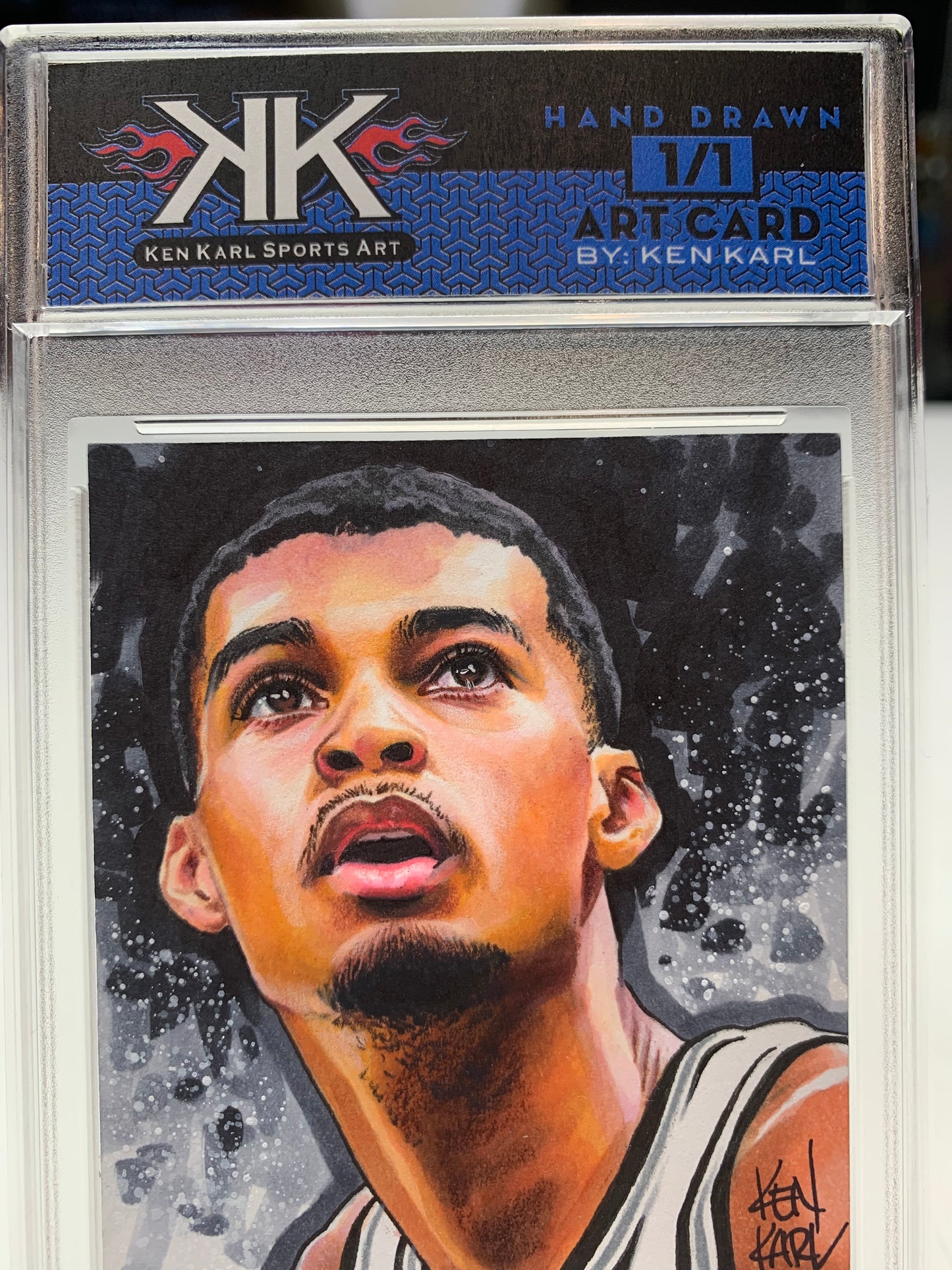 Victor Wembanyama 1/1 Sketch Card