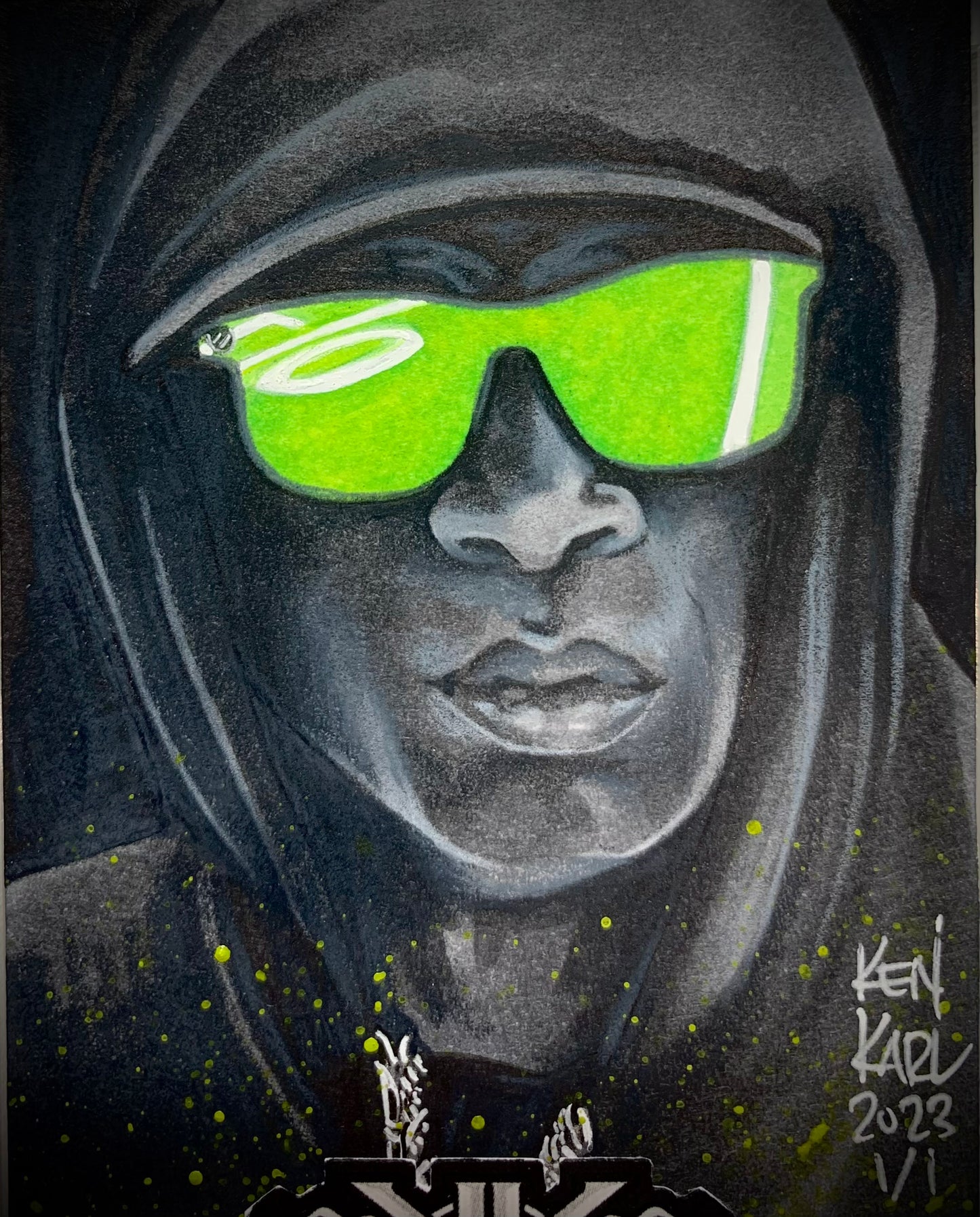 Coach Prime 1/1 Sketch Card