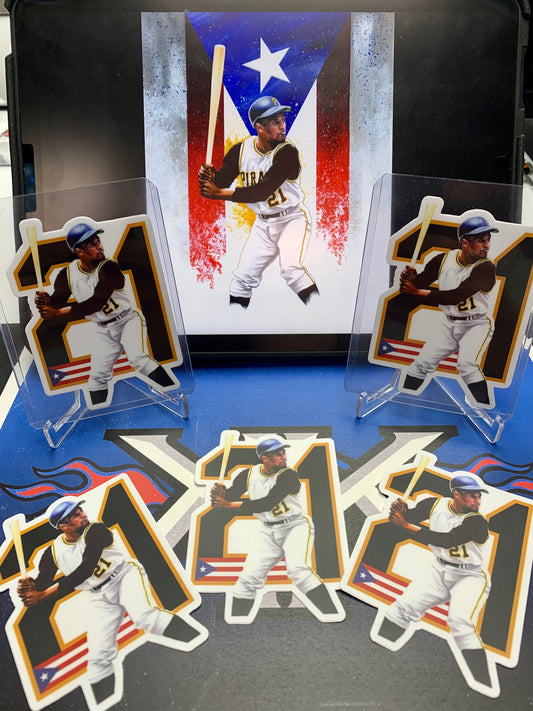 Roberto Clemente Sticker