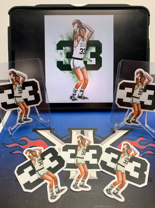 Larry Bird Sticker