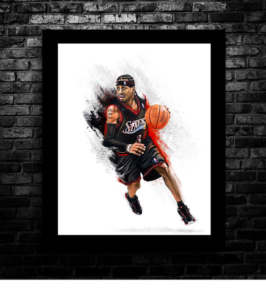 Allen Iverson Limited Edition print