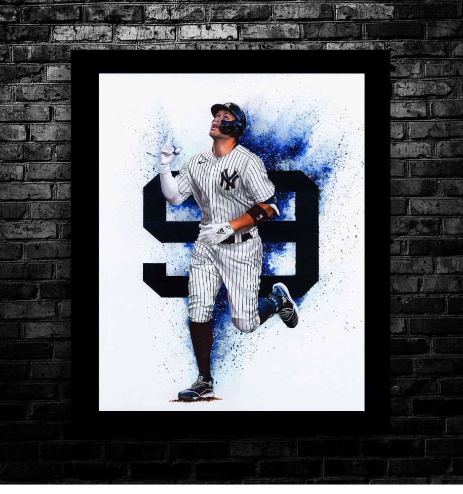 Aaron Judge Canvas Painting - New York Yankees Canvas Prints, 1