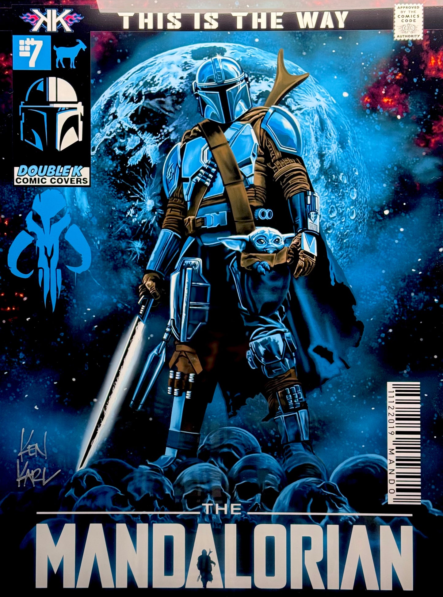 THE MANDALORIAN wall art
