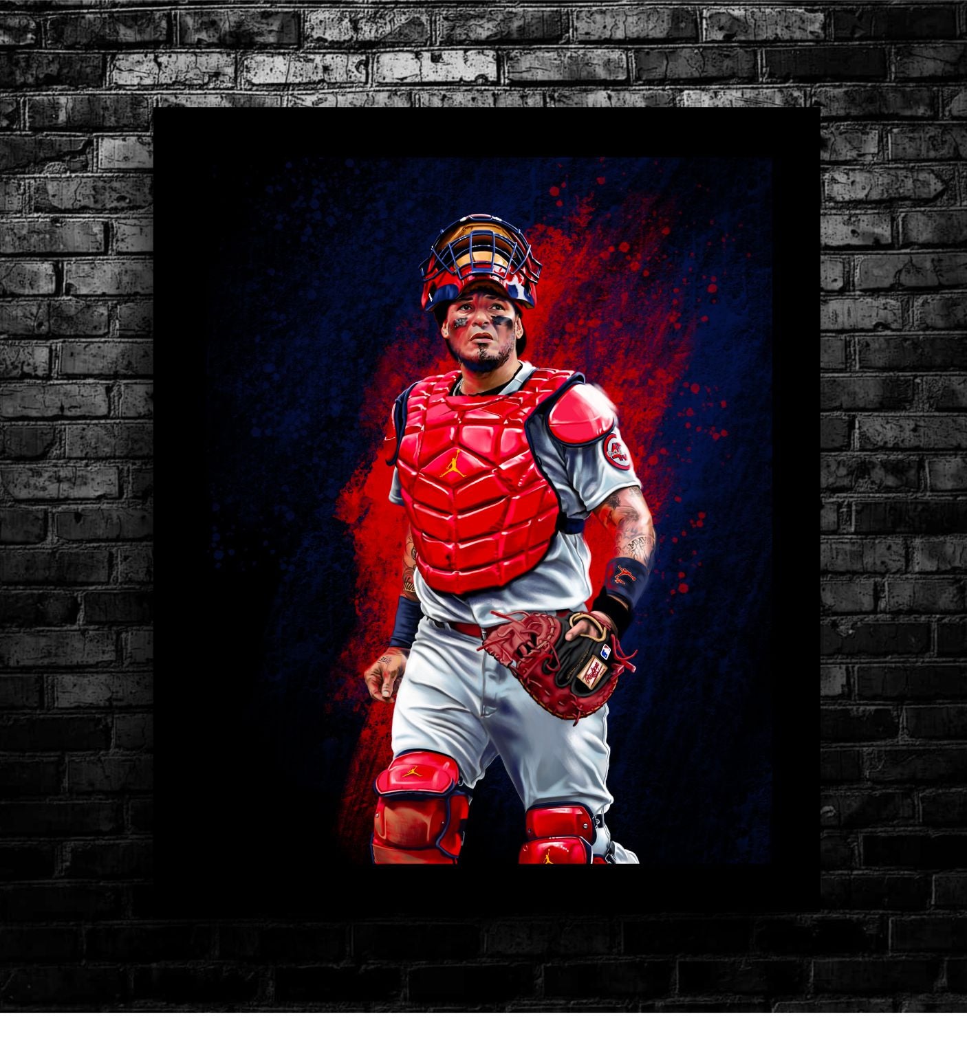 Yadier Molina 2023 Art Print