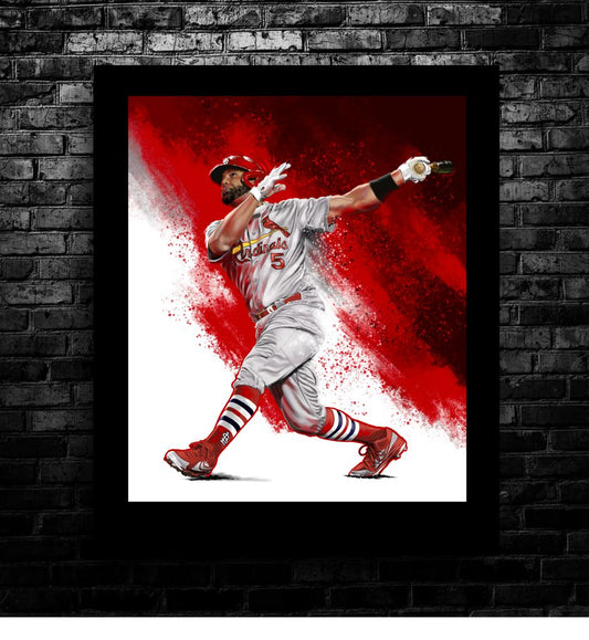 Albert Pujols 700th Homerun Art Print