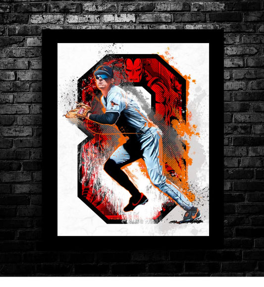 Cal  Ripken Jr Ironman Limited Edition Print