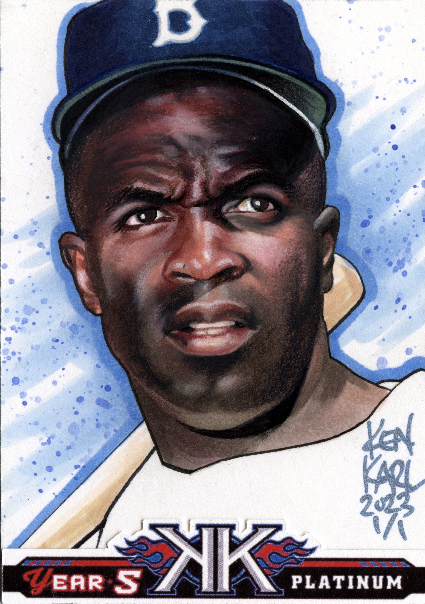 Jackie Robinson 1/1 Art Card