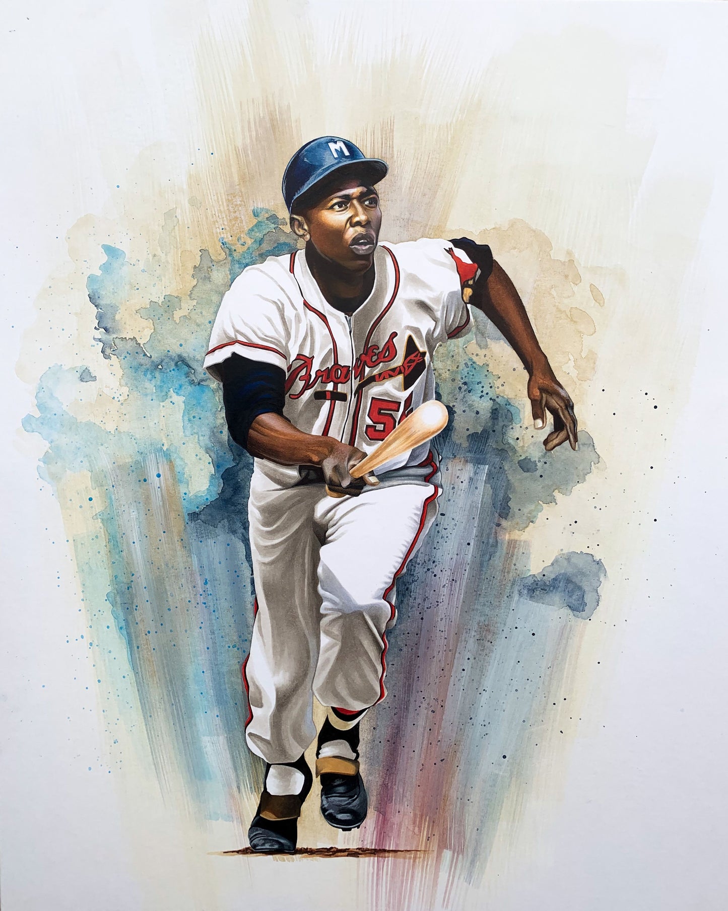 Hank Aaron Vintage A Cardart ICE