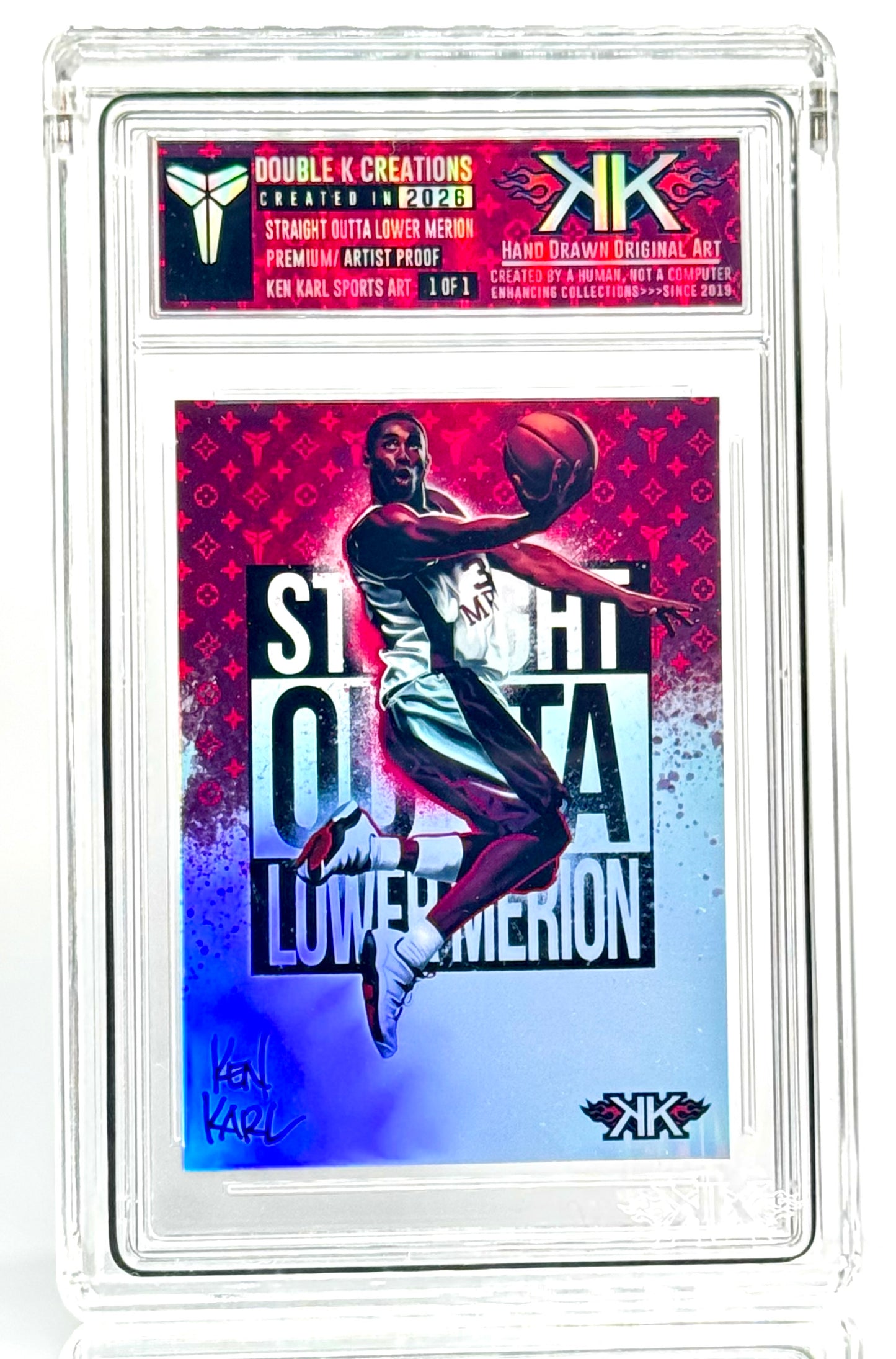 Straight Outta Lower Merion 1:1 art