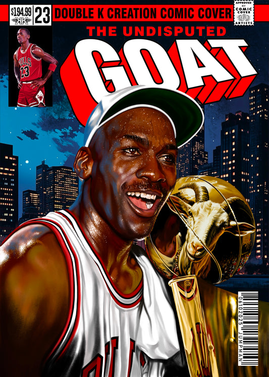 JB’s  GOAT TROPHY Comic Cover