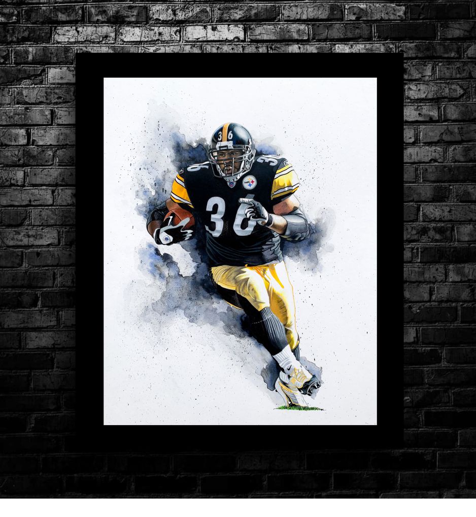 Jerome Bettis Limited Edition Print