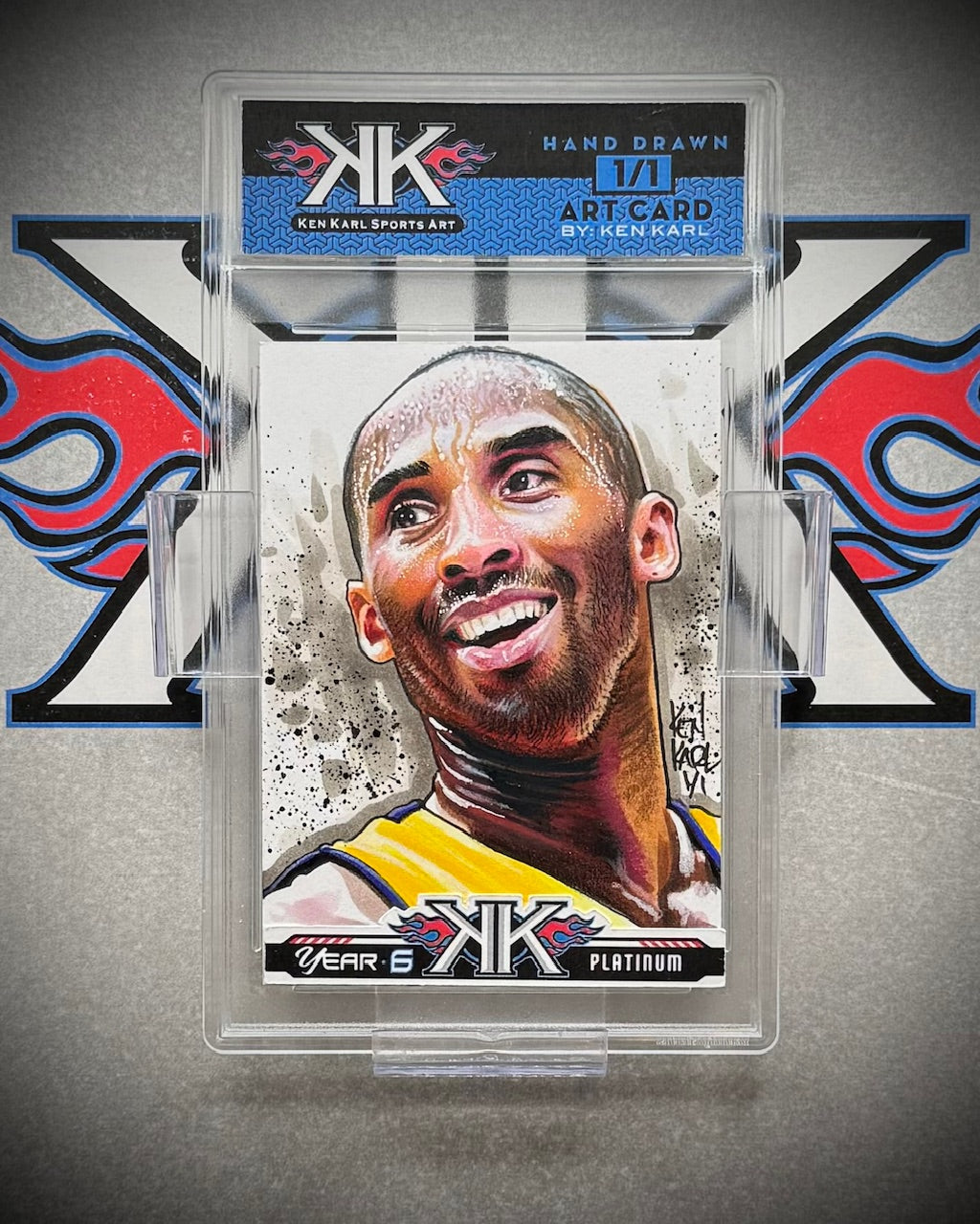 Kobe Bryant 1/1 Art Card