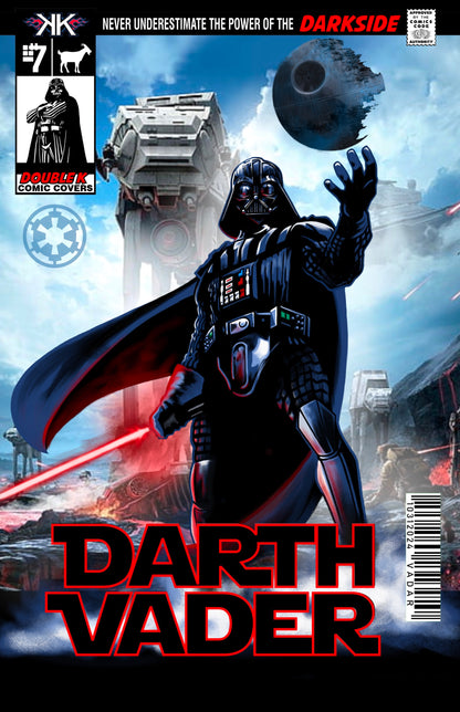 Darth Vader/AT-AT Comic Sized Foil Slab