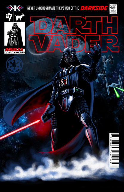 Darth Vader/Death Star Comic Sized Foil Slab