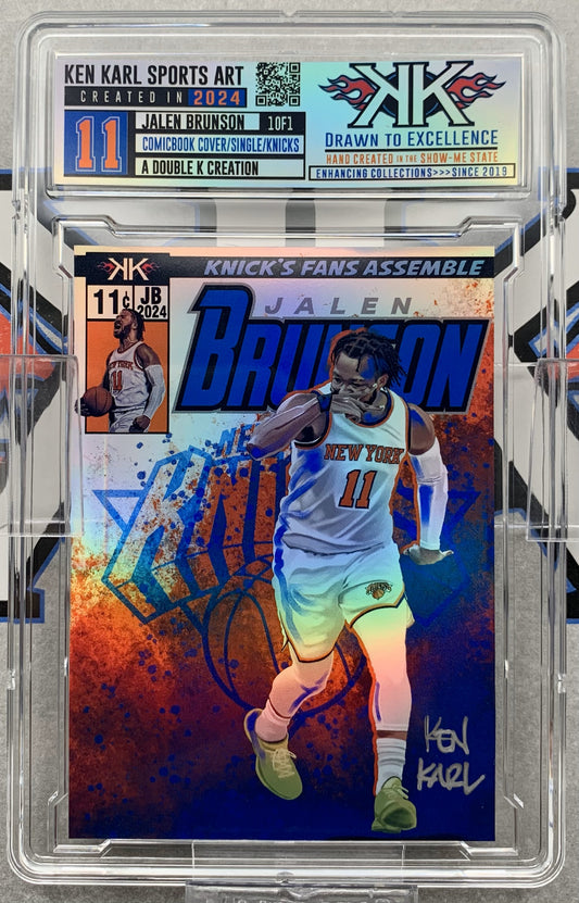 Jalen Brunson 1/1 Cardart
