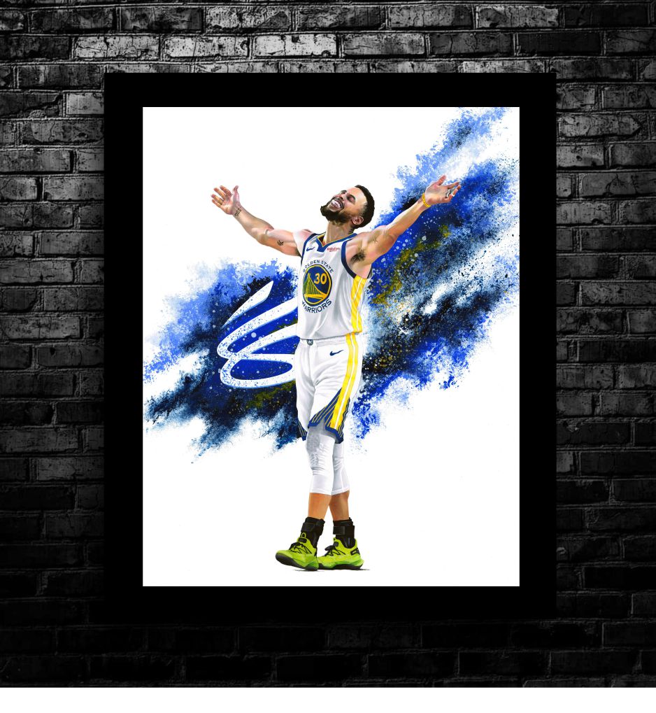 Stephen Curry Limited Edition print