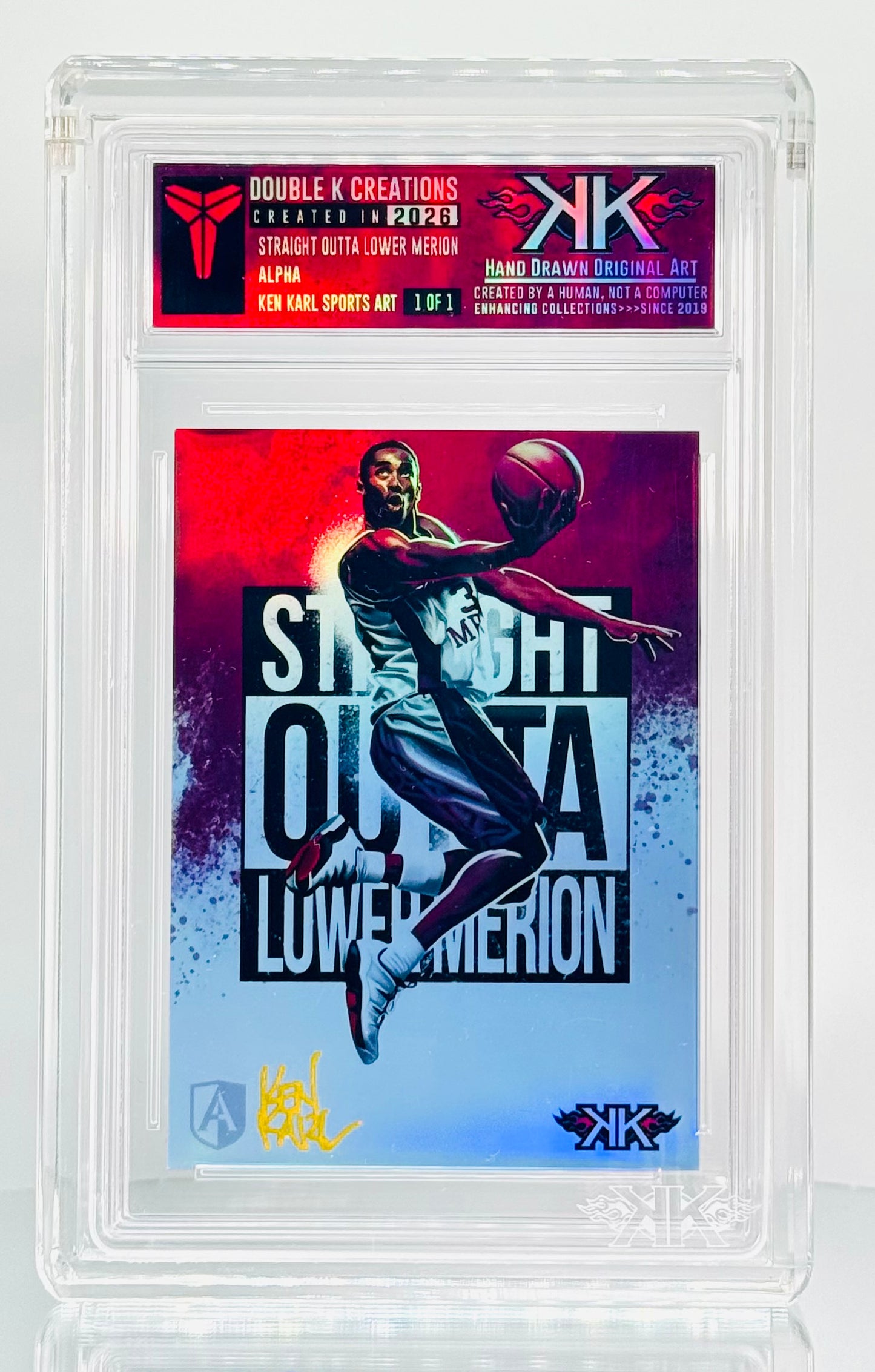 Straight Outta Lower Merion 1:1 art