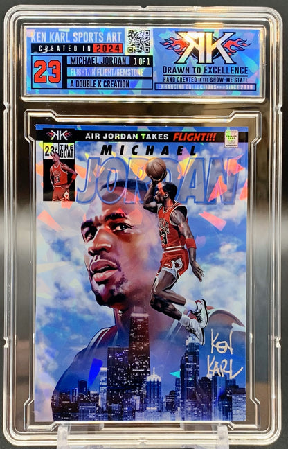 Michael Jordan 1/1 Cardart