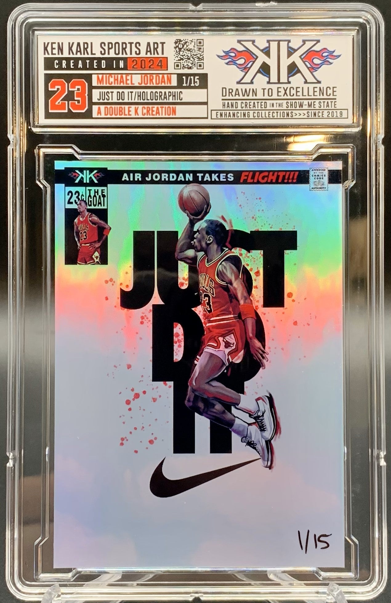 Michael Jordan 1/1 Cardart