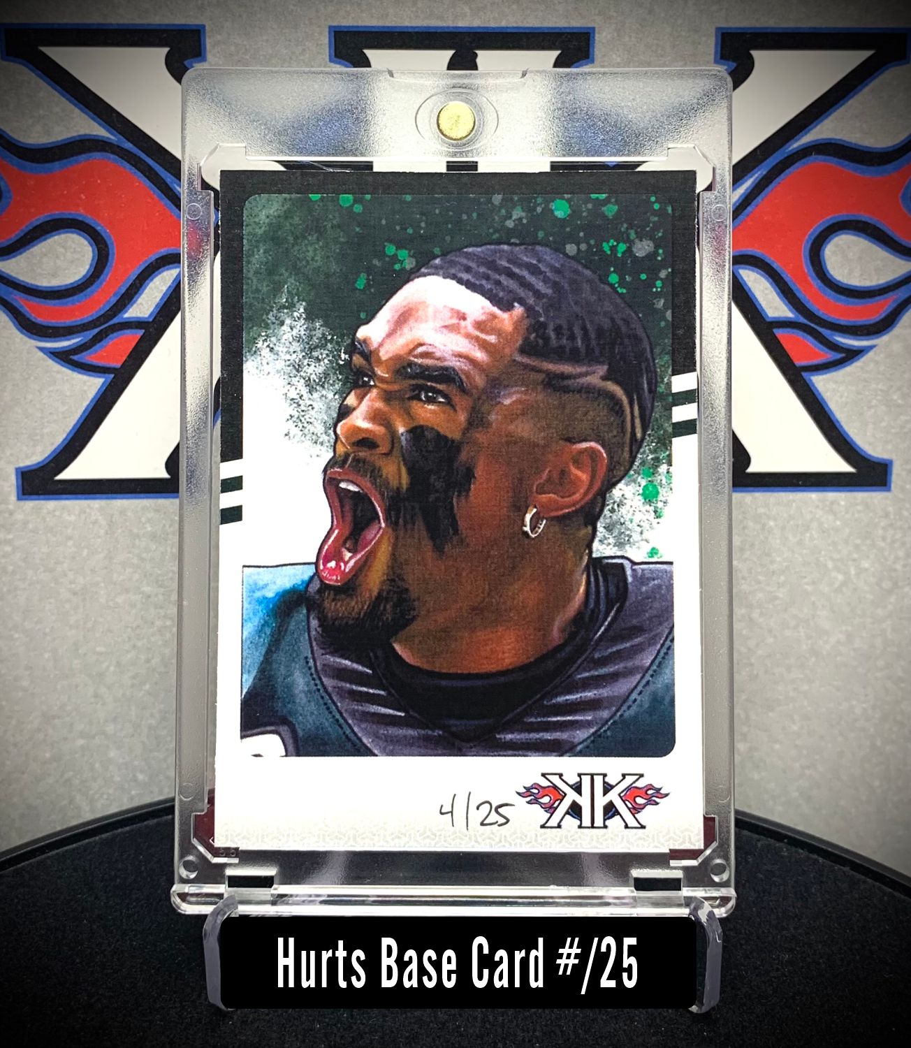 Jalen Hurts Limited Edition Card Art