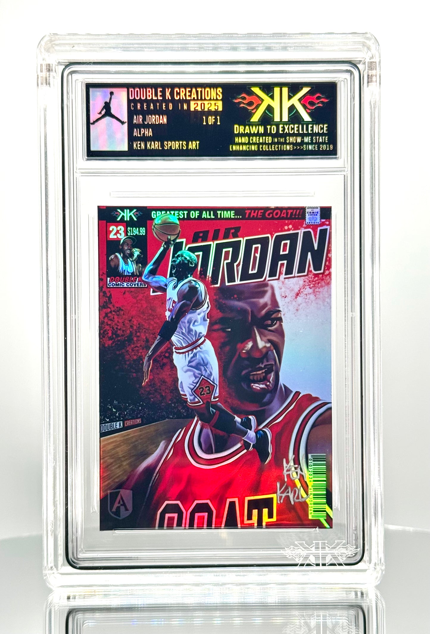 Air Jordan 1:1:15 custom art pieces