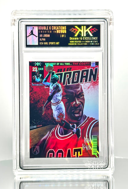 Air Jordan 1:1:15 custom art pieces