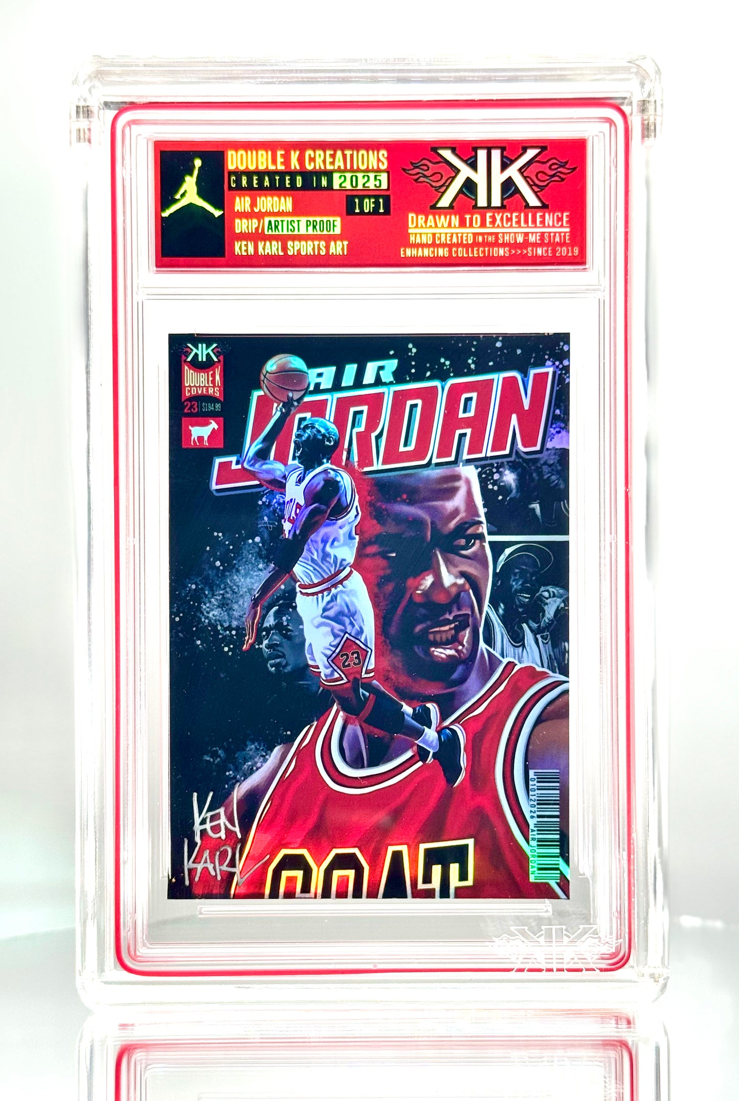 Air Jordan 1:1:15 custom art pieces