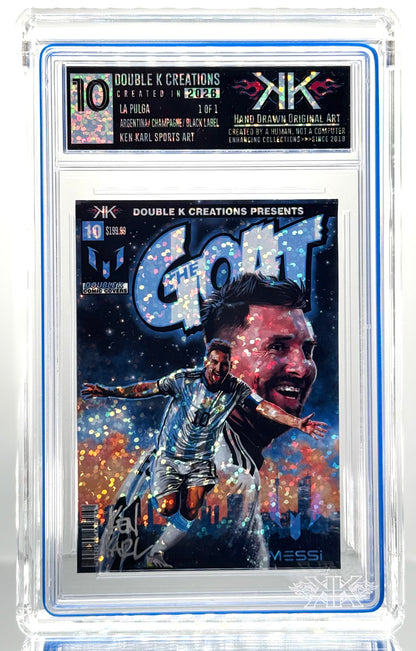 Messi - La Pulga 1:1:15 art pieces