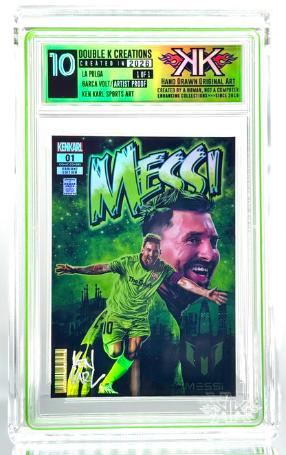 Messi - La Pulga 1:1:15 art pieces