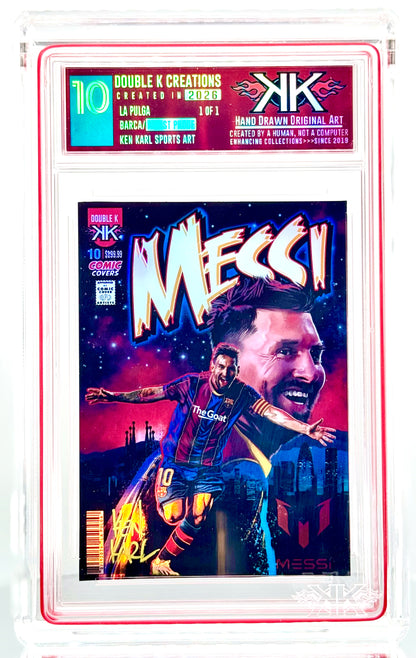 Messi - La Pulga 1:1:15 art pieces