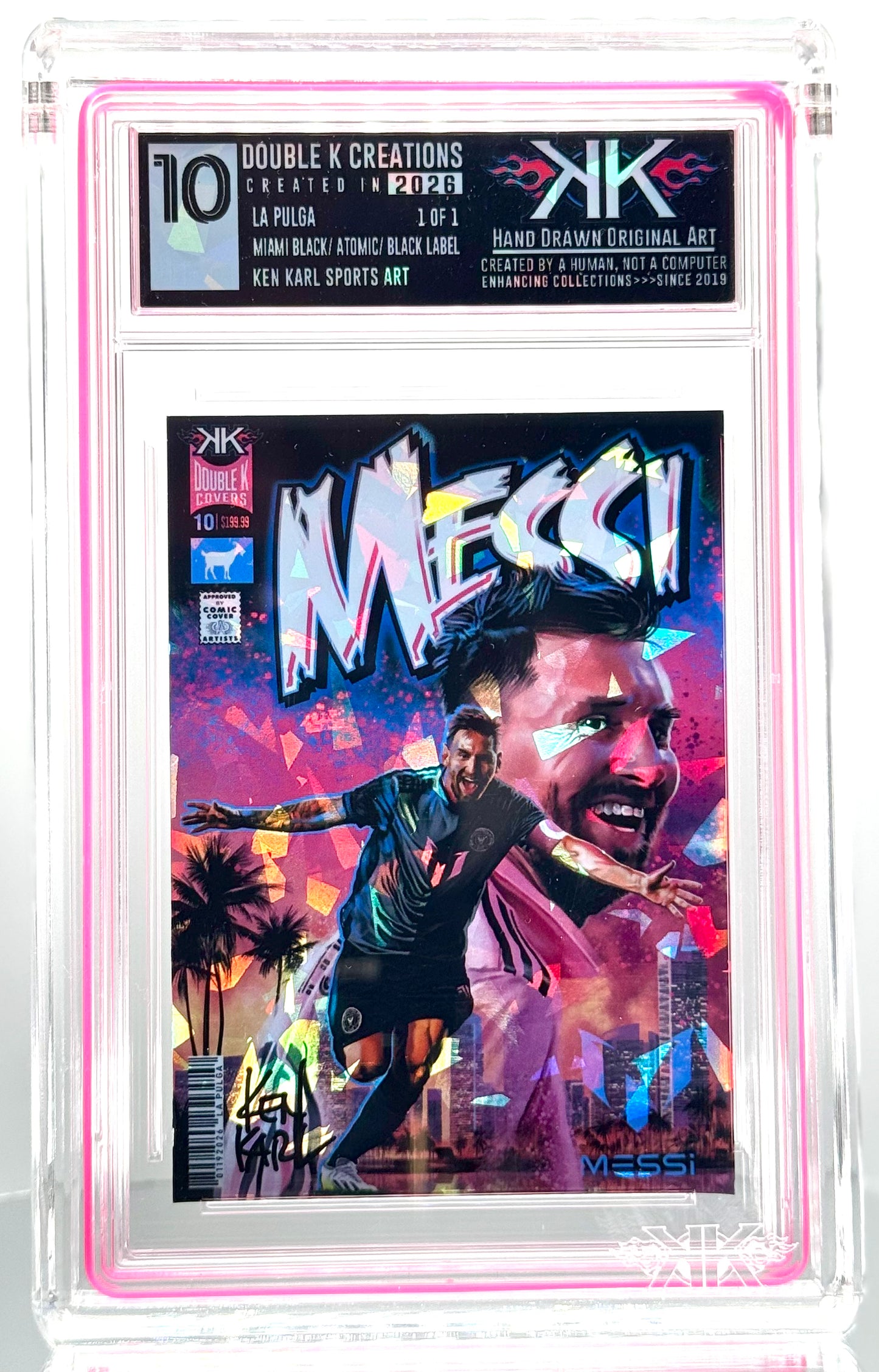 Messi - La Pulga 1:1:15 art pieces