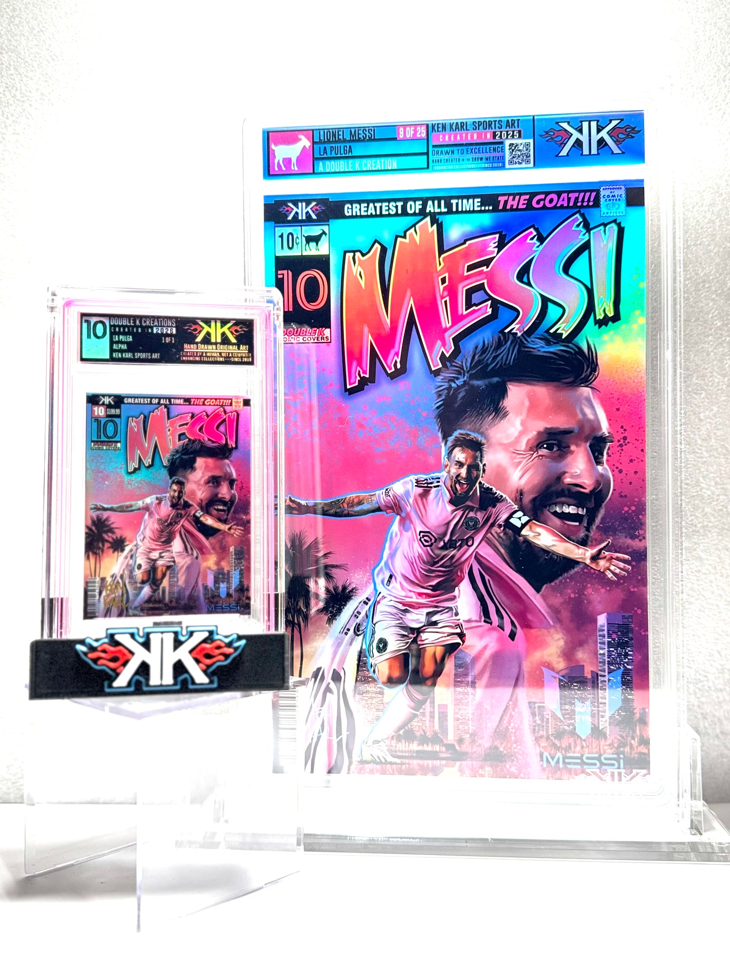 Messi - La Pulga 1:1:15 art pieces