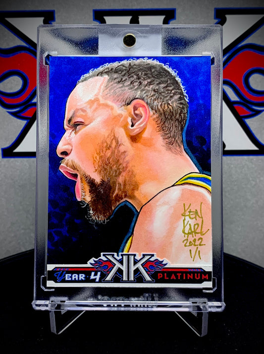 Stephen Curry 1/1 Sketch Card