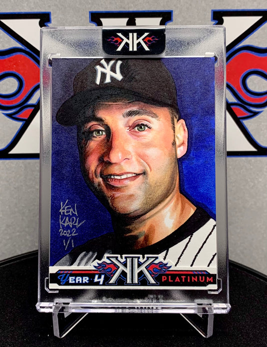 Derek Jeter 1/1 Sketch Card